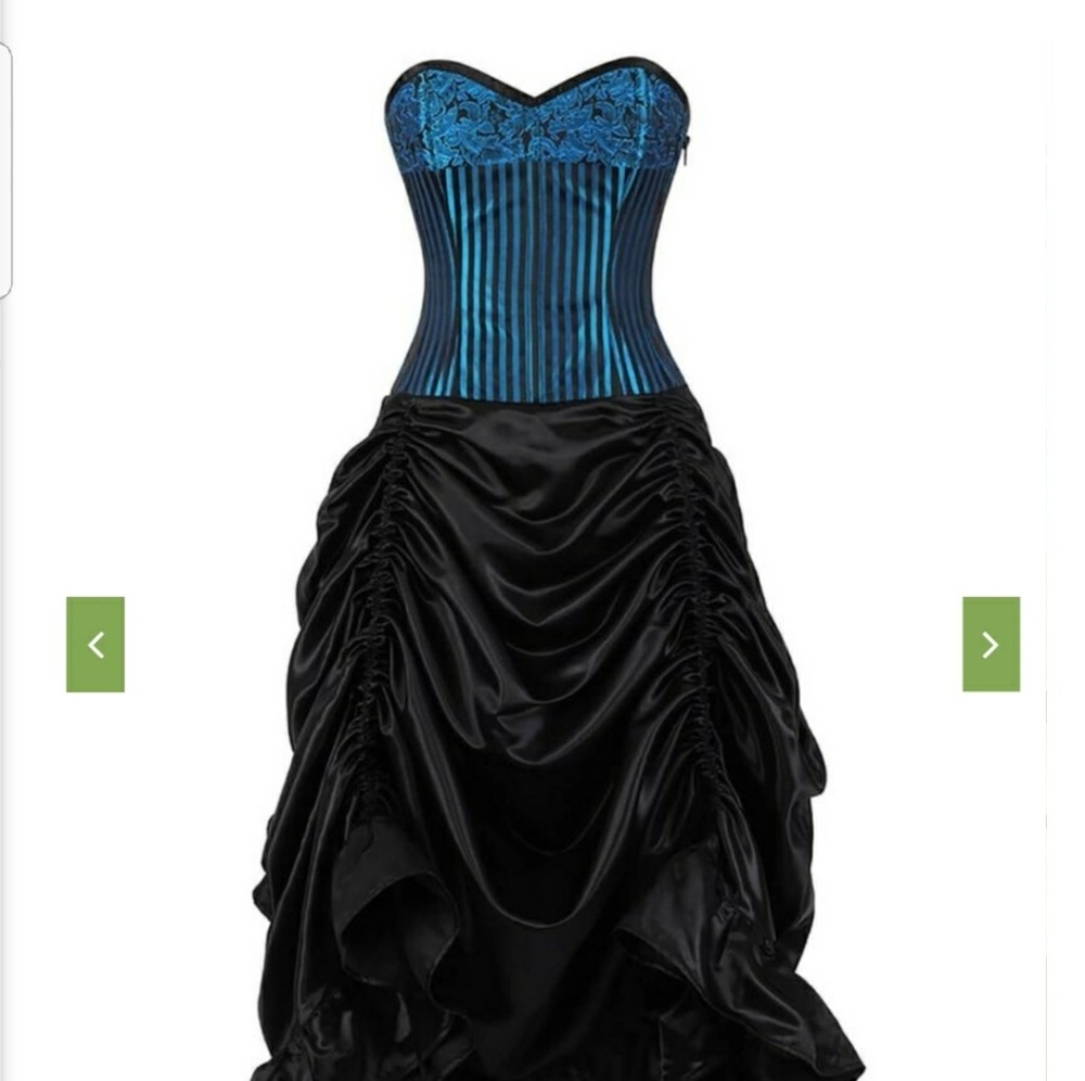 Victorian Style Corset Dress from London - Picture 1 of 7